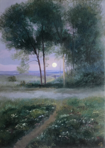 Двое в лунном свете