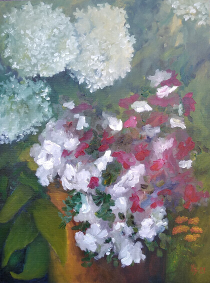 Уголок сада