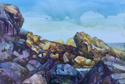 Золотые камни