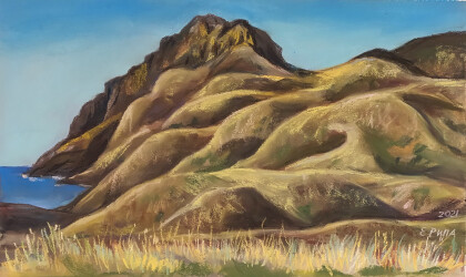 Бархатные холмы Коктебеля