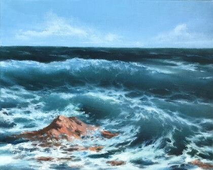 Волна и камень