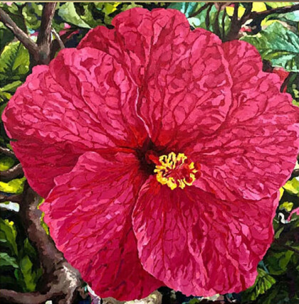 Сочный цветок