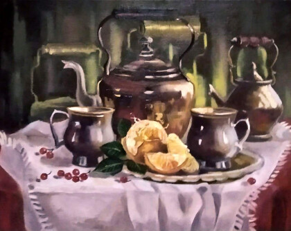 Чай с апельсином