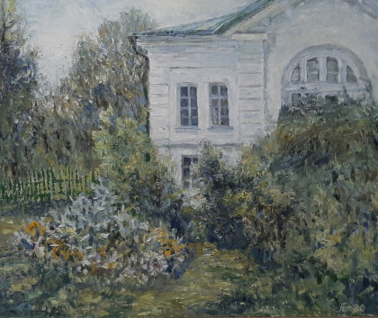 161-Флигель. к вечеру. Ясная поляна.