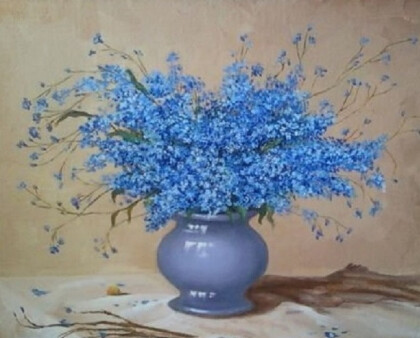 Цветы в вазе