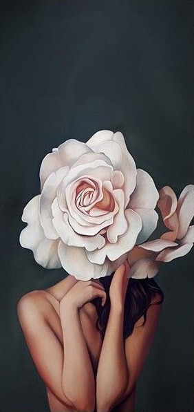 Девушка - цветок
