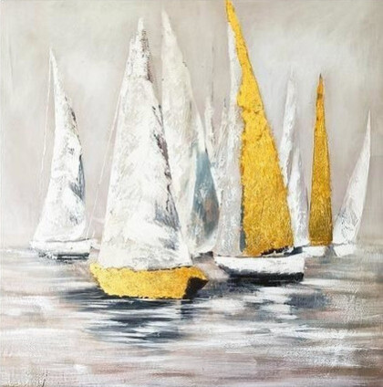 Яхты в море