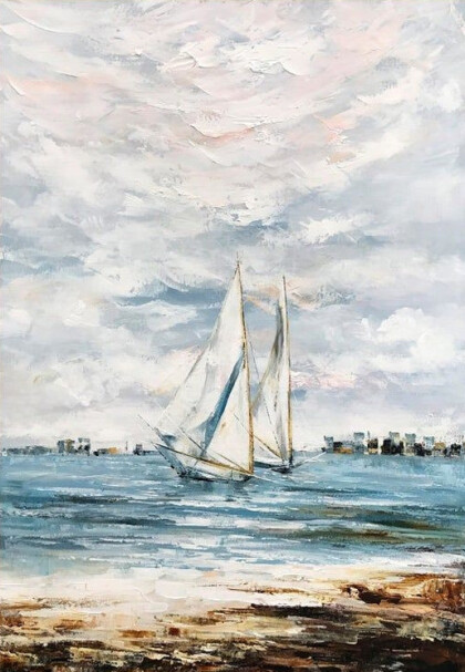 Парусники в море