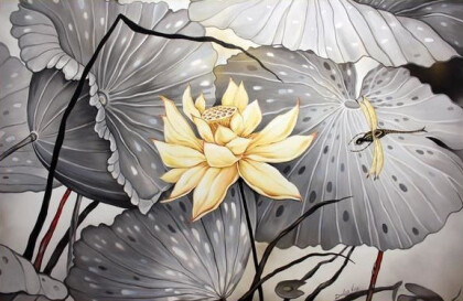 Желтый цветок