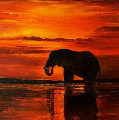 Анималистика, Животные, Слоны