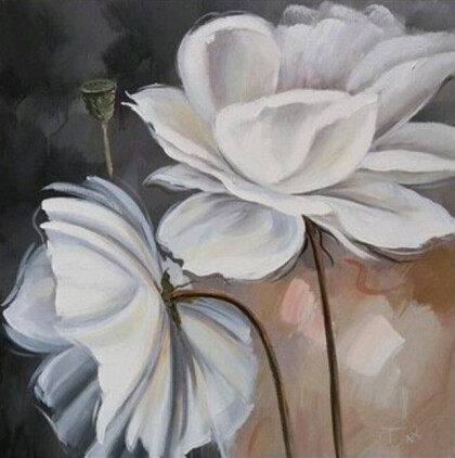 Белые цветы