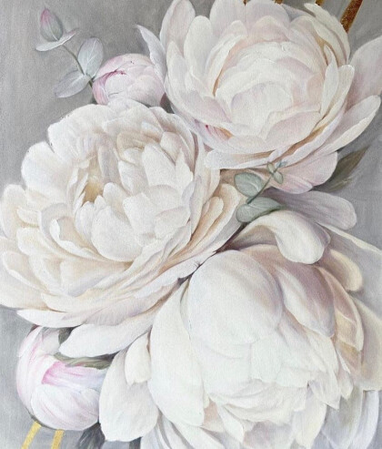 Пышные пионы