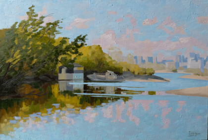 У берегов реки Обь