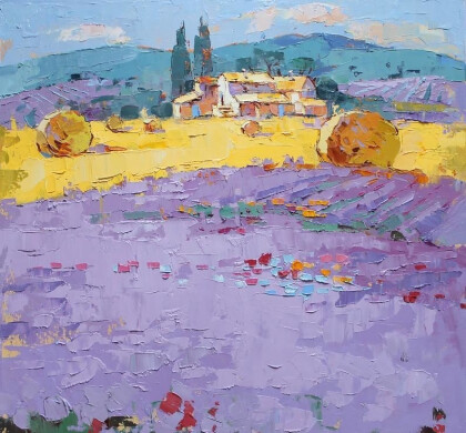 Лавандовое поле