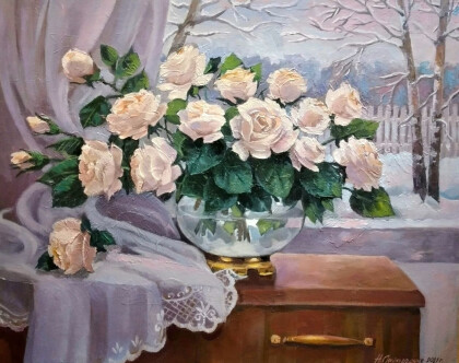 Зимние розы