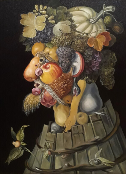 Времена года. Осень. Арчимбольдо Д. Копия.