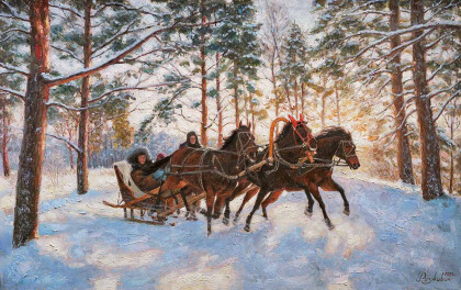 И просятся кони в полет