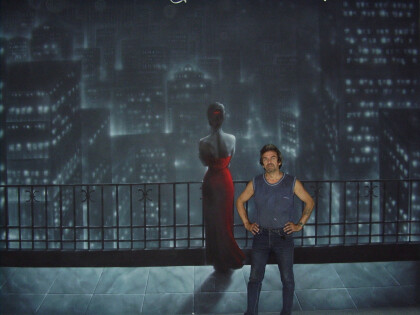 роспись интерьера "город грехов"