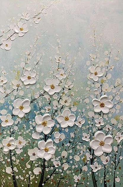 Белые цветы