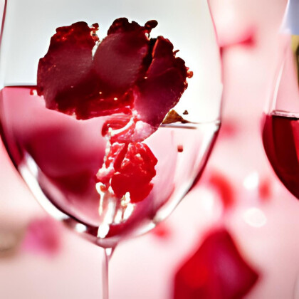 Розовое вино