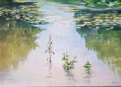 "Отражение в пруду"