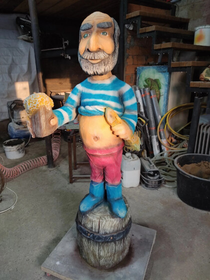 Мужик с пивом