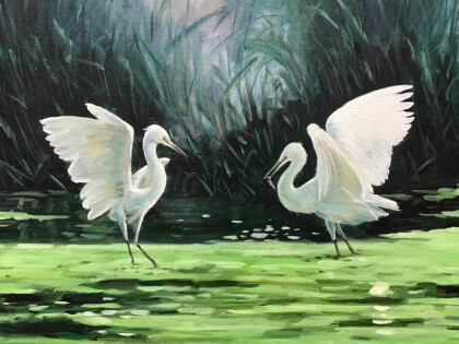 Анималистика, Птицы, Аисты