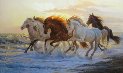 Анималистика, Животные, Лошади