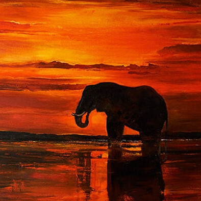 Анималистика, Животные, Слоны