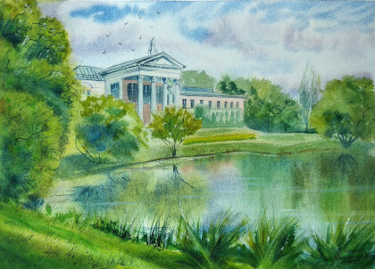 В Ботаническом саду Москвы