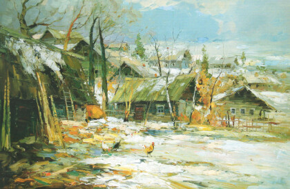 Деревенское утро