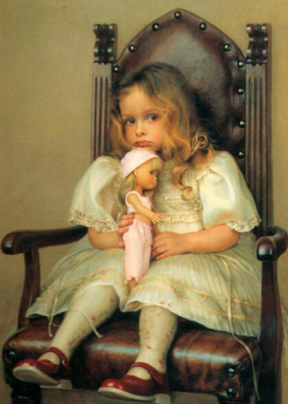 Девочка с куклой
