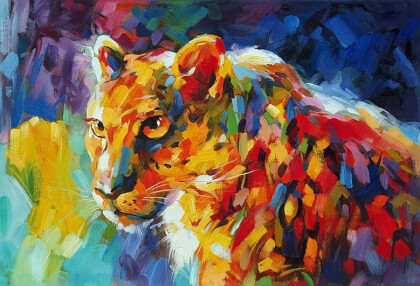 Анималистика, Животные, Пантеры