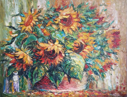 Подсолнухи