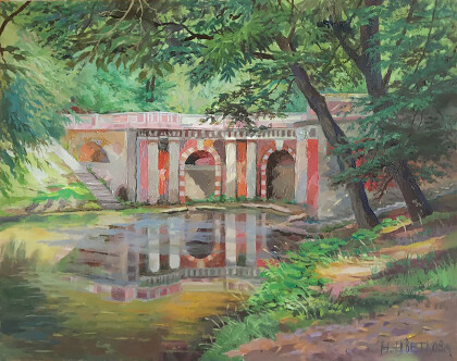 Лефортовский парк. Грот Растрелли