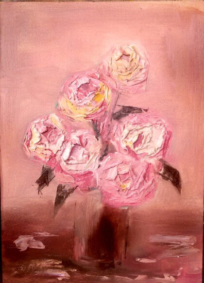 Натюрморт с розами