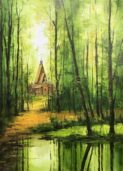 Осень. Скит.