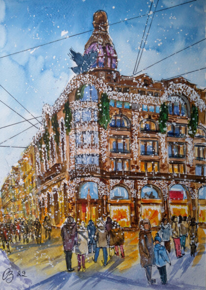 Город Санкт-Петербург. Дом Зингера