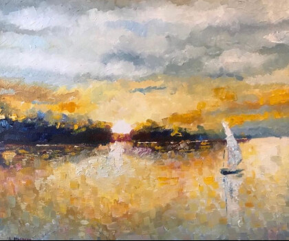 Морской закат