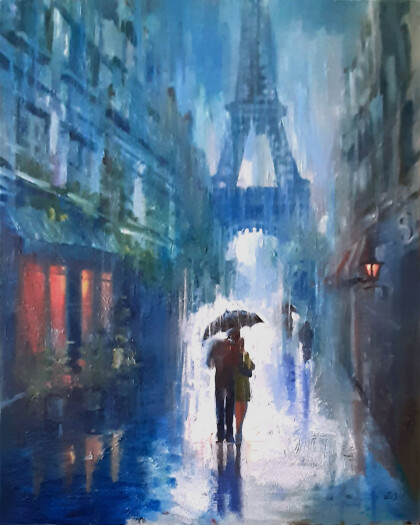 Прогулка под дождем