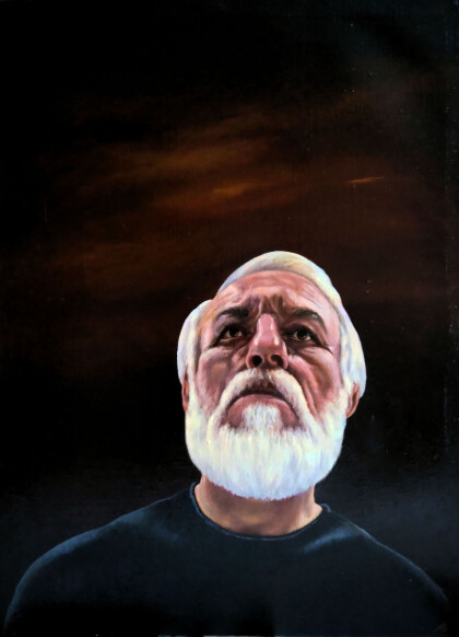 Что день грядущий нам готовит? (Автопортрет)