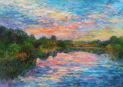 Теплый летний вечер