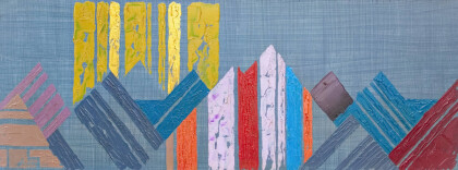 Горы Кордильеры В Абстракция