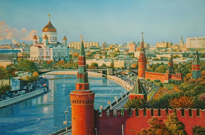 Вид на Кремль