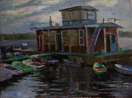 Лодочки у причала