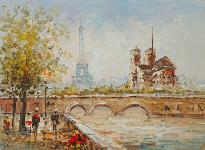 Утренний Париж