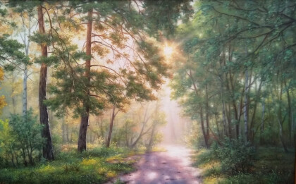 Дорожка в лесу