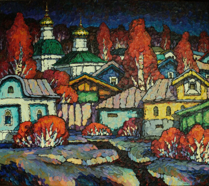 Вечерние тени. Эскиз.