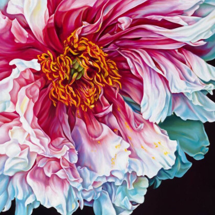 Розовый пион