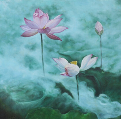 Парящие лотосы